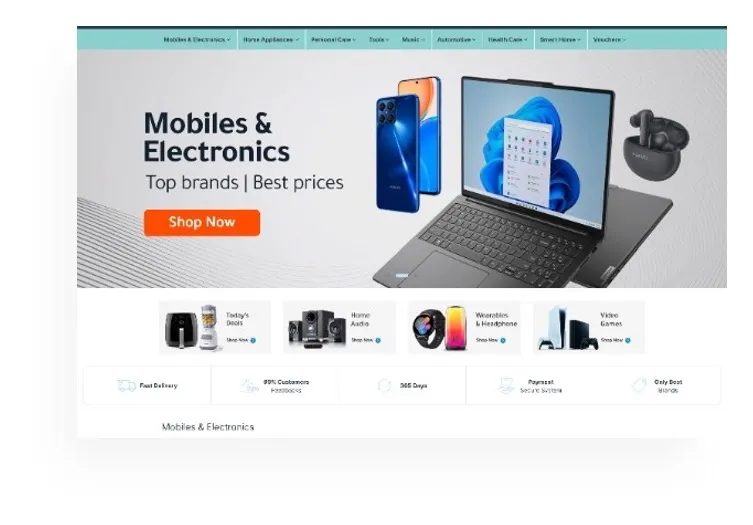 Tknogy electronics storefront